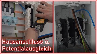 Hauseinspeisung vor dem Zähler verdrahten ElektroM [upl. by Anthony748]