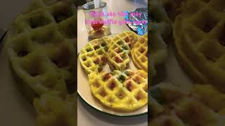 Bánh xèo mini waffle giòn ngon [upl. by Bekha]