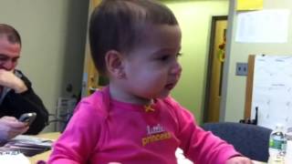 11 month old baby speaks her mind [upl. by Danielle568]