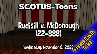 Rudisill v McDonough  SCOTUSToons 20231108 [upl. by Candyce790]