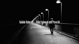 Nahide Babashli  Zifiri slowed  reverb [upl. by Nuahc]