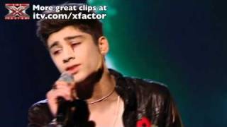 One Direction sing Total Eclipse of the Heart  The X Factor Live show 4  itvcomxfactor [upl. by Wylma]