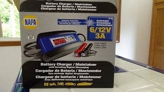 NAPA battery charger and maintainer part 2 [upl. by Nitnert]