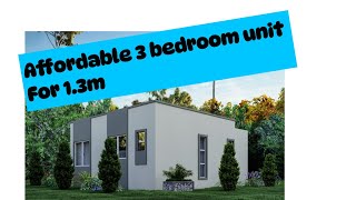 Building 3 bedroom precast bungalow for below 15m [upl. by Burman664]