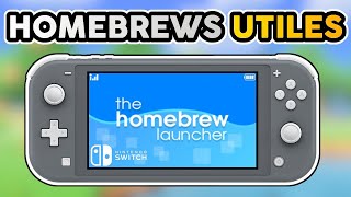 8 HOMEBREWS UTILES sur NINTENDO SWITCH [upl. by Schechter]