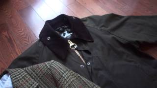 Menswear British Country Style Barbour Classic Beaufort [upl. by Zetnwahs]