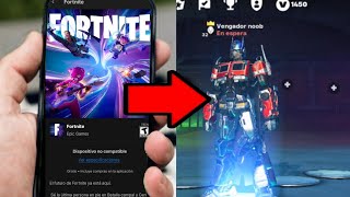 Como descargar fortnite para android si no es compatible [upl. by Ailero667]