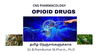 Opioid Drugs  CNS Pharmacology  Tamil [upl. by Rebmeced239]