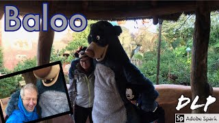 Disneyland Paris 2018 Meet and Greet Baloo [upl. by Kyne744]