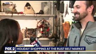 Pingree Detroit at the Rustbelt this Holiday Season as seen on FOX 2 Detroit [upl. by Groot477]