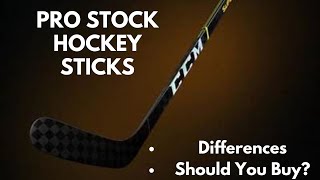 Hockey Gear  Pro Stock Hockey Sticks  What’s the Deal [upl. by Beale]