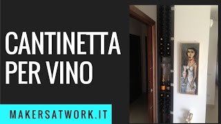 Una semplice soluzione per i tuoi vini Come fare un portabottiglie diy [upl. by Adara842]