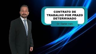 CONTRATO DE TRABALHO POR PRAZO DETERMINADO [upl. by Germayne]