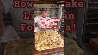 How To Make This Famous Ligurian Focaccia [upl. by Aelahc]