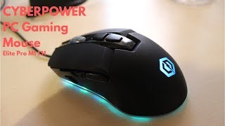 CYBERPOWER PC Elite M1 131 RGB Gaming Mouse REVIEW [upl. by Derwood]