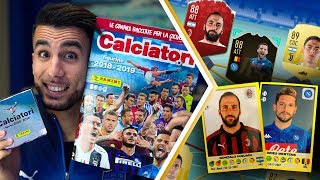 HIGUAIN e MERTENS  APERTURA BUSTINE ALBUM CALCIATORI PANINI 2018 2019 su FIFA 19 EP2 [upl. by Neeneg]