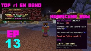 Hypixel skyblock  EP13  Consigo el hurricane bow y la ember rod [upl. by Llennol544]