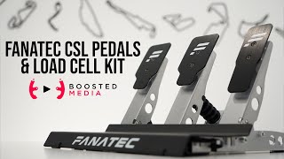 REVIEW  Fanatec CSL Pedals amp Load Cell Kit [upl. by Aisatsana]