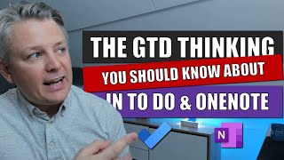 Using Microsoft To Do and OneNote together GTD style [upl. by Amikat]