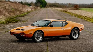 1973 De Tomaso Pantera Coupé FOR SALE with Adam Sykes amp Co [upl. by Kauffmann]