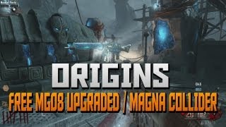 quotOriginsquot FREE MG08 UpgradedMAGNA COLLIDER Guide Maxis Drone Easter Egg [upl. by Read]