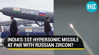 BrahMosII Indias First Hypersonic missile to match Russias Zircon missile  report [upl. by Adlesirg50]