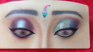 Blue and black eye makeupliveYoutube [upl. by Bick267]