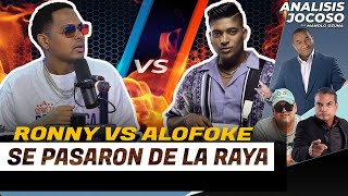 ANALISIS JOCOSO  RONNY JIMENEZ VS ALOFOKE SE PASARON DE LA RAYA [upl. by Itin]