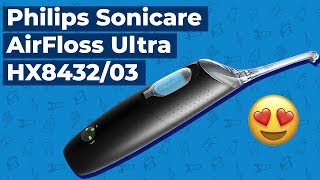 Обзор на Philips Sonicare AirFloss Ultra HX843203 Black [upl. by Isaak]