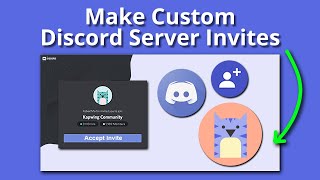 How to Make a Custom Server Invite on Discord [upl. by Alywt]