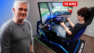 Père et fils ils vivent leur rêve SIMRACING à fond [upl. by Gavette624]