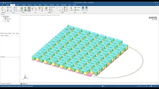 Overview of the drawing of a thermoelectric generator in SpaceClaim [upl. by Ogg]