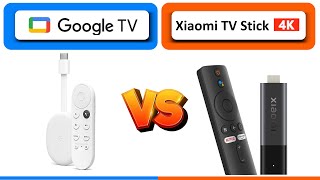 Chromecast Google Tv vs Xiaomi Tv Stick 4K [upl. by Asalocin]