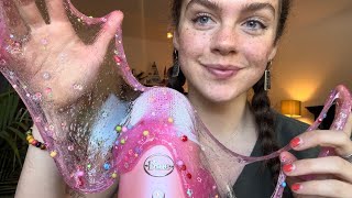 ASMR Slime on the Microphone 💕 [upl. by Arihsak]