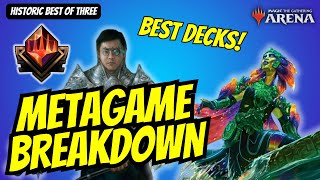 Best Decks for MTG Historic  Metagame Tier List  MTG Arena [upl. by Riamo800]