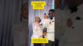 Viral video of bbn Mercy Atang husband kissing her daughter at their court wedding today [upl. by Agni]