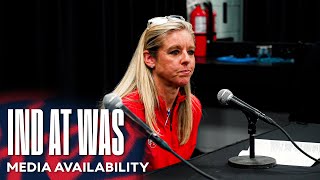 Indiana Fever Postgame Media Availability at Washington Mystics  September 19 2024 [upl. by Jamie]