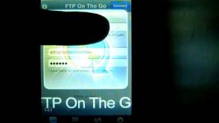 How to connect to your FTP Server using iPhone App quotFTP On The Goquot [upl. by Ardenia817]