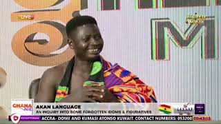 atinkatvghana heritage month with Asoreba Osahene in akan proverbs and their meanings [upl. by Cappella55]