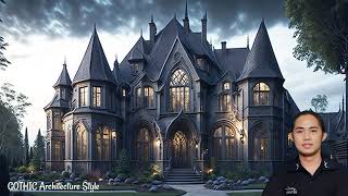 30 Luxury HOME Design Inspirations with GOTHIC Architecture Style  aigenerated [upl. by Ollehto]