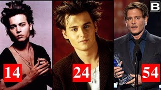 Johnny Depp Transformation  From 2 to 54 Years Old [upl. by Nalor]