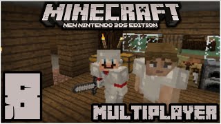 Minecraft New 3DS Multiplayer 8 Cave House Expansions [upl. by Hales]