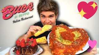 CHEESY LASAGNA GARLIC BREAD amp CHOCOLATE CAKE MUKBANG ❤️ [upl. by Tallie322]