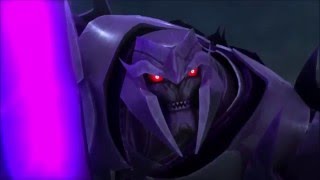 Transformers Prime All Optimus Prime vs Megatron Battles [upl. by Samp105]