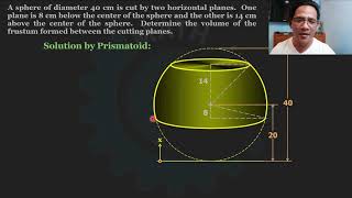 Four Powerful Ways of Solving the Volume of Frustum of a Sphere [upl. by September894]