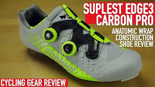 Suplest Edge3 Carbon Pro Cycling Road Shoe  Anatomic Wrap Design Explained [upl. by Deery578]