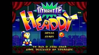 Dynamite Headdy Sega Genesis Soundtrack  Danzen Dungeon [upl. by Ilysa]