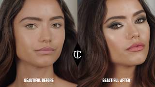 How to Apply NEW Smokey Eye Beauty Makeup Palette  Charlotte Tilbury [upl. by Wilda]