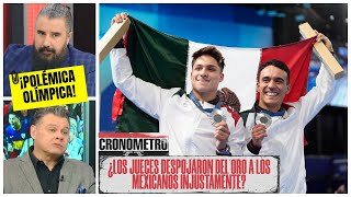 ESCÁNDALO A México le “robaron” medalla de oro en el trampolín sincronizado varonil  Cronómetro [upl. by Noraed]