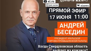 Как бизнес Екатеринбурга переживет пандемию Прямой эфир с президентом Торговой палаты [upl. by Huberman]